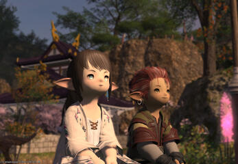 Watching the morning sun with Mimisha Misha